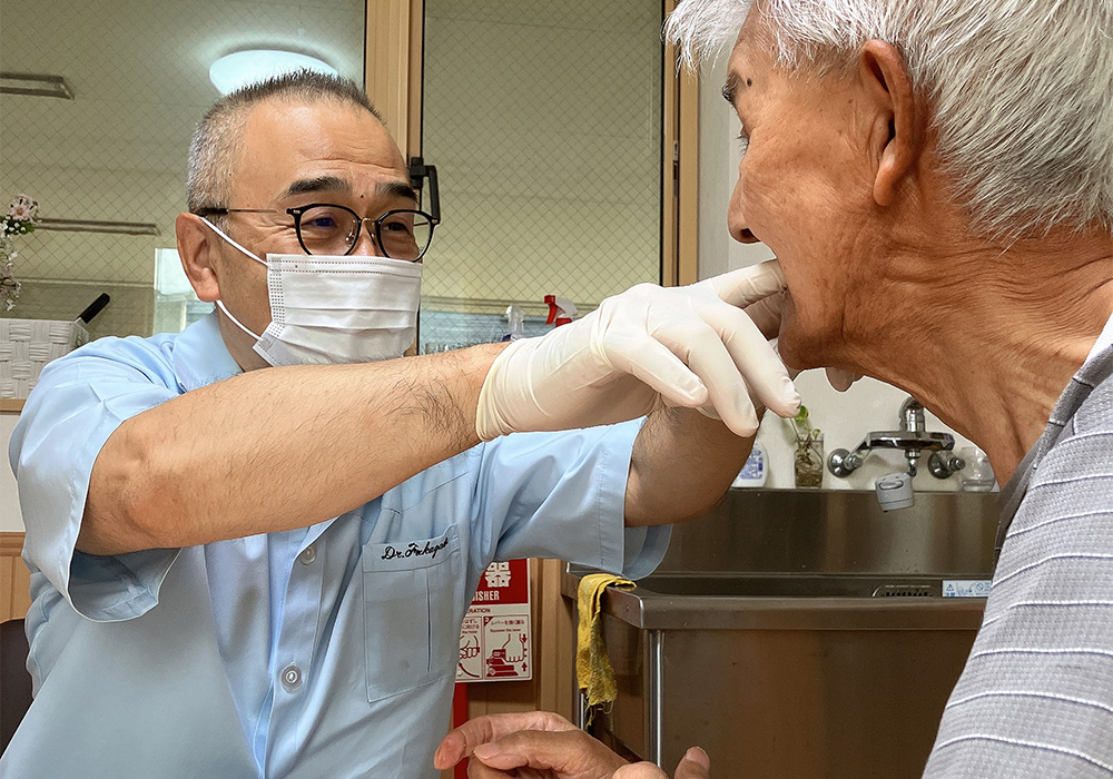 長年の訪問歯科診療による経験と実績