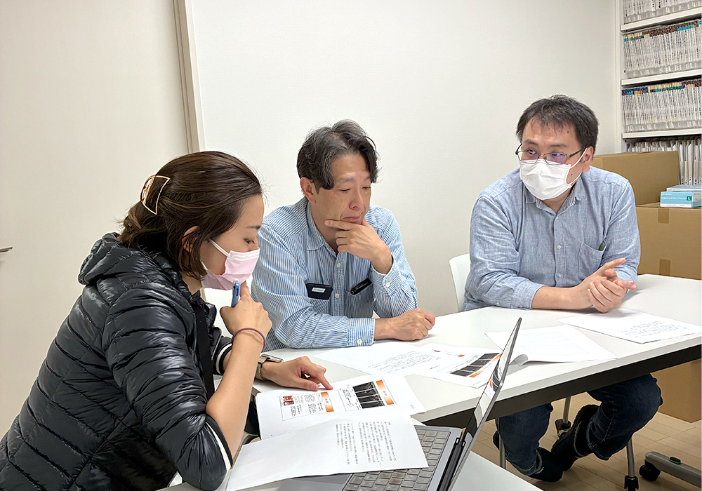 地域の医師を交えたチーム医療体制